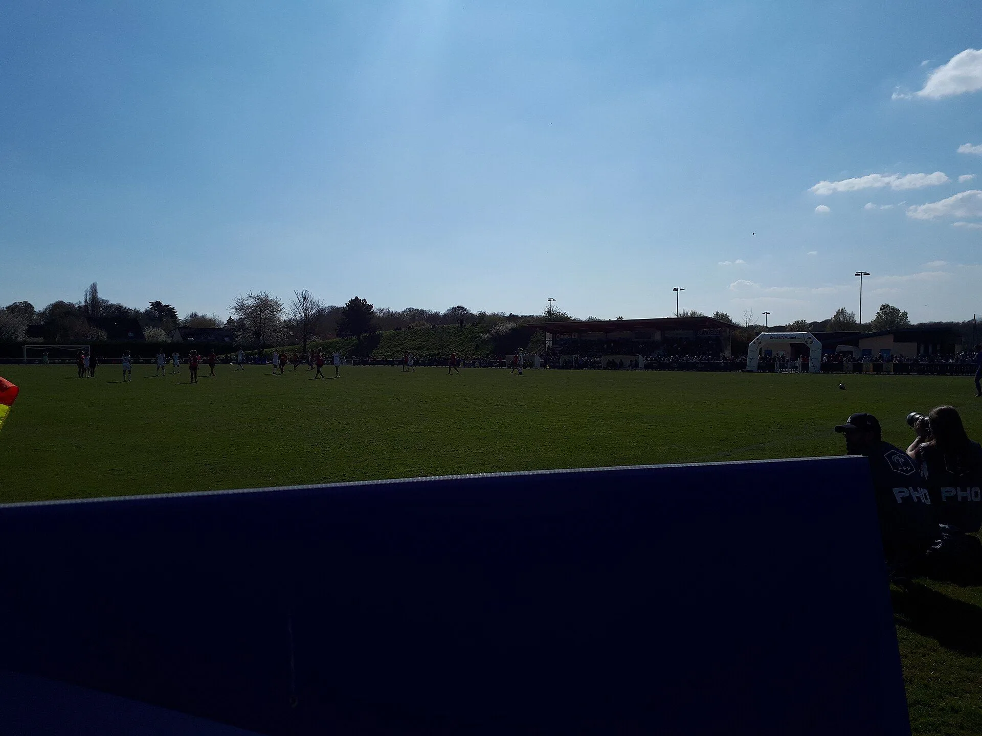 Football Club Fleury 91 Cœur d'Essonne - Olympique lyonnais, 31 mars 2019