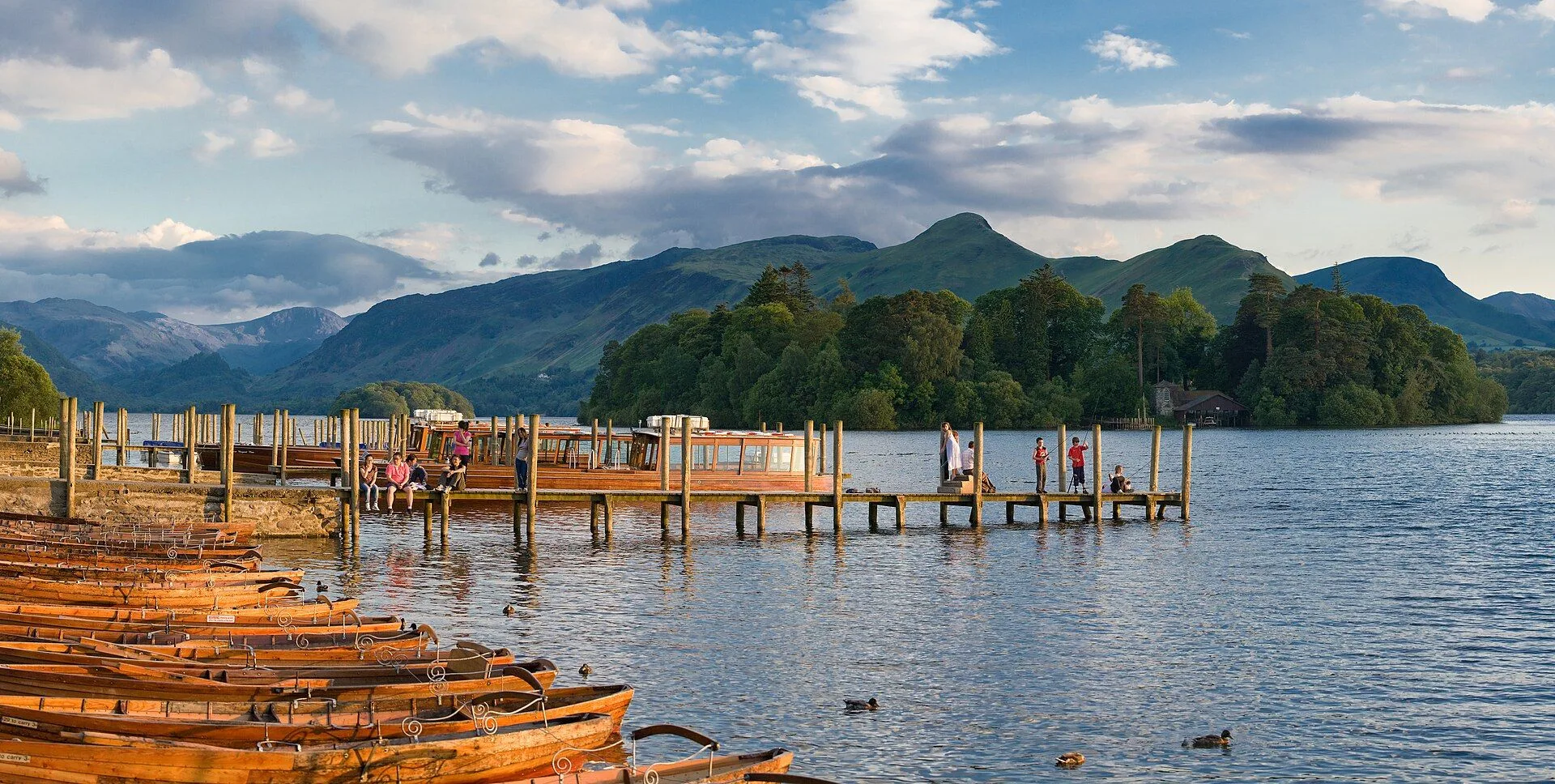 Derwent Water, Lake District, Cumbria - June 2009