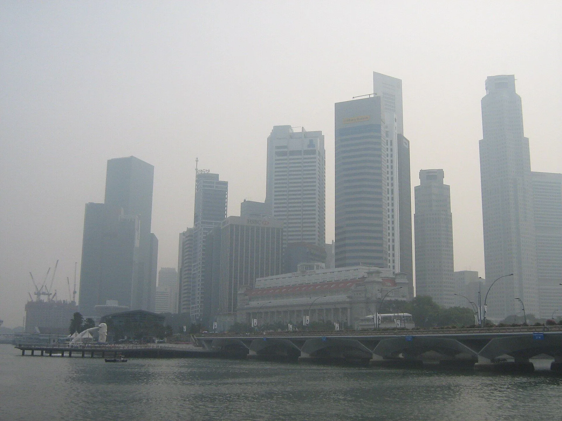 SG haze-skyline