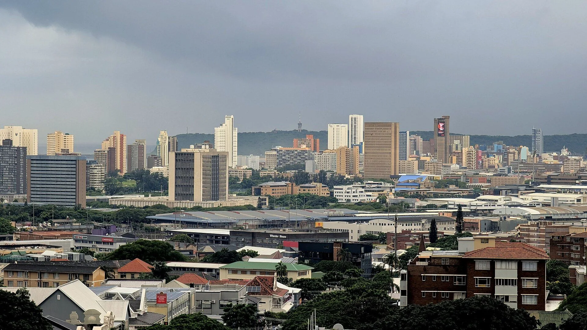 Durban from the Balcony (Dennis Sylvester Hurd)