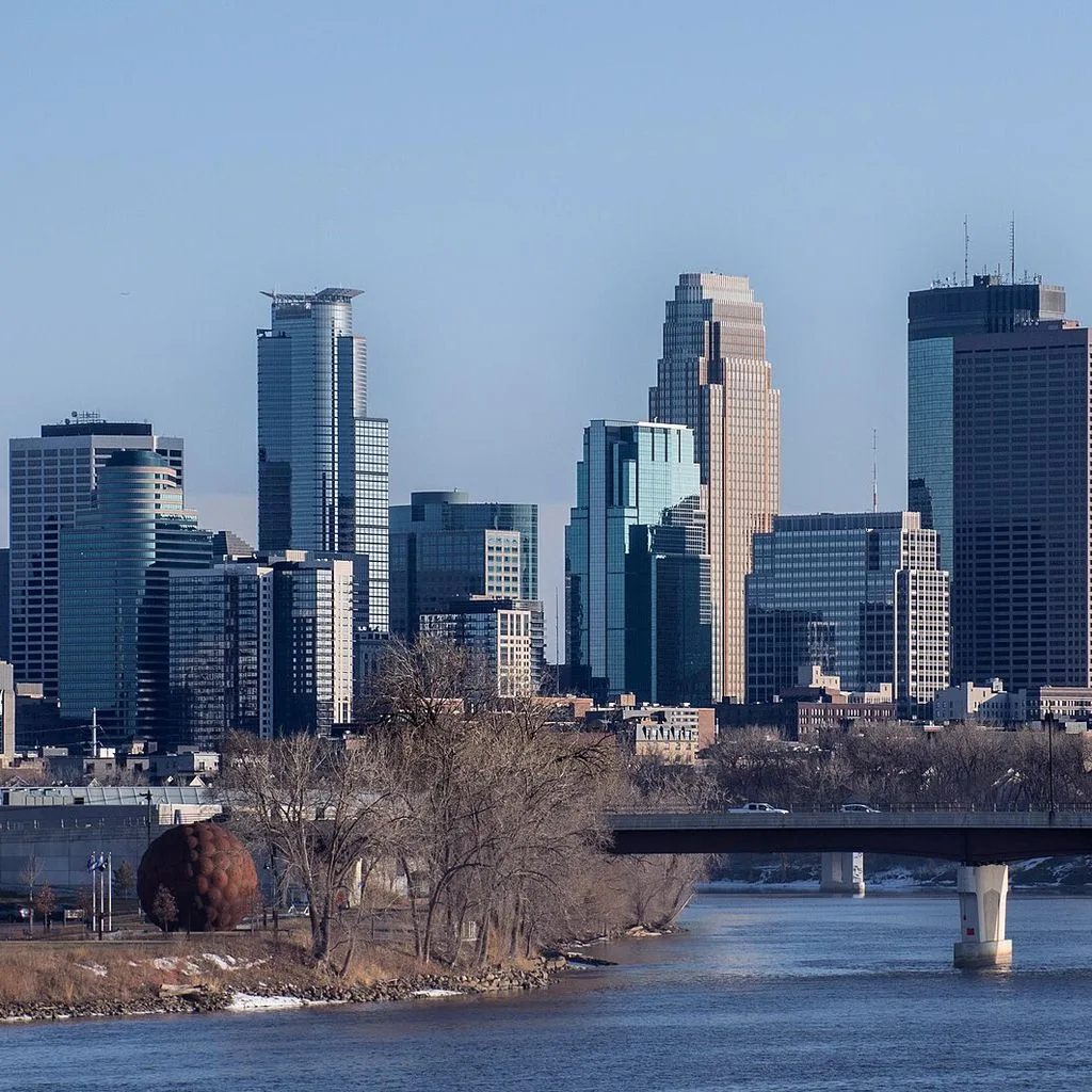 Minneapolis Skyline looking south
