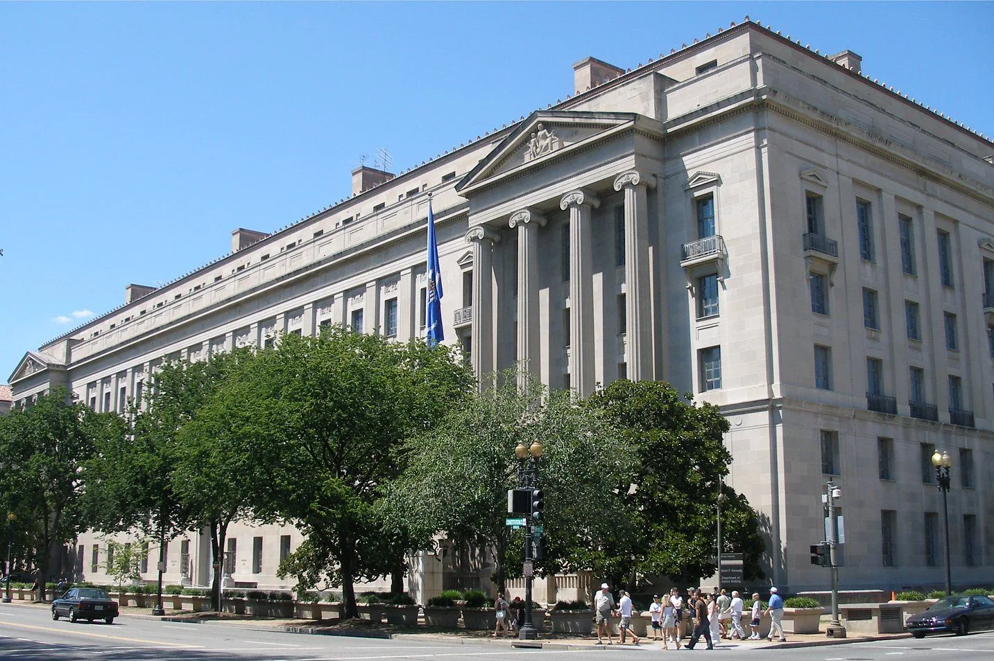 U.S. Department of Justice headquarters, August 12, 2006