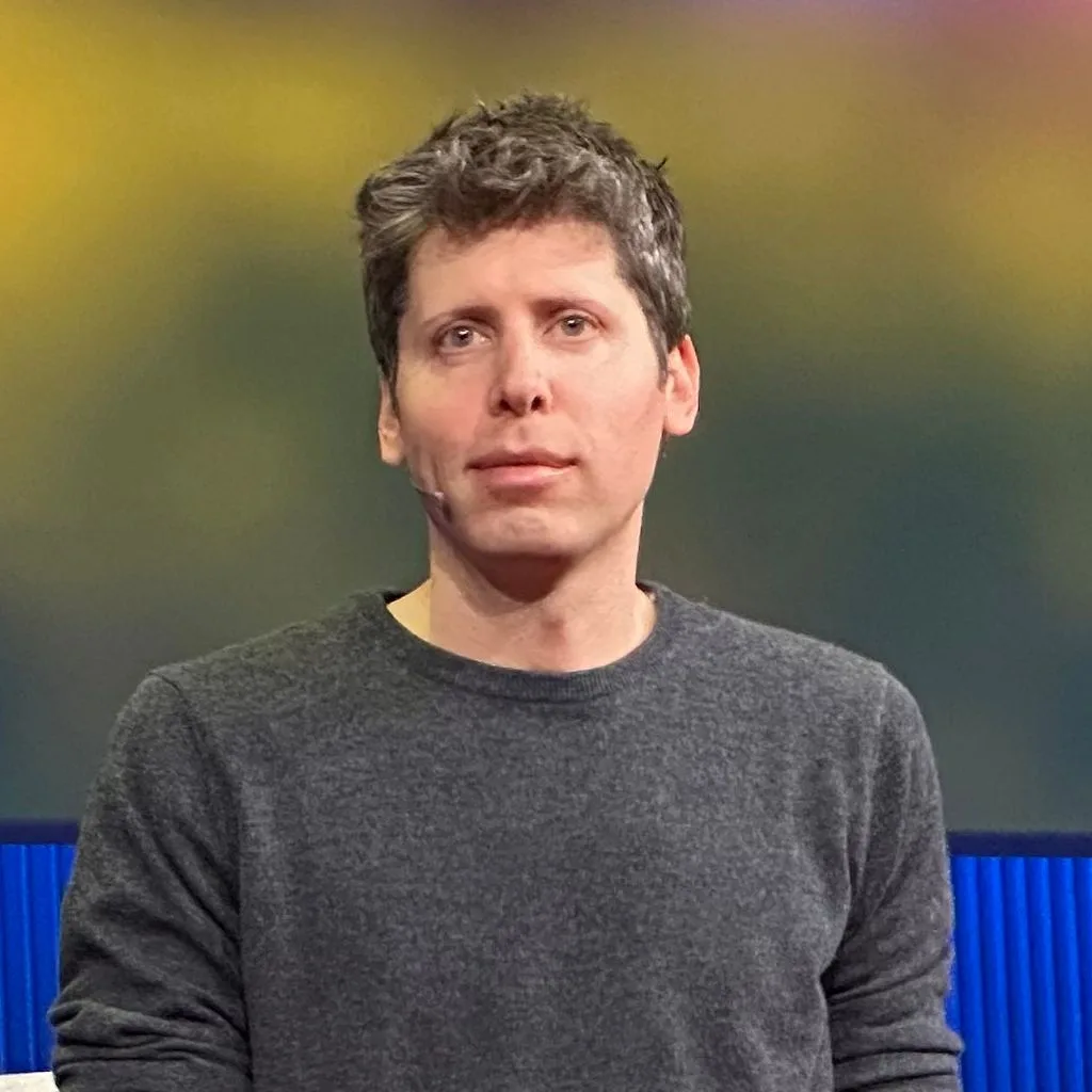 Sam Altman speaking at TED