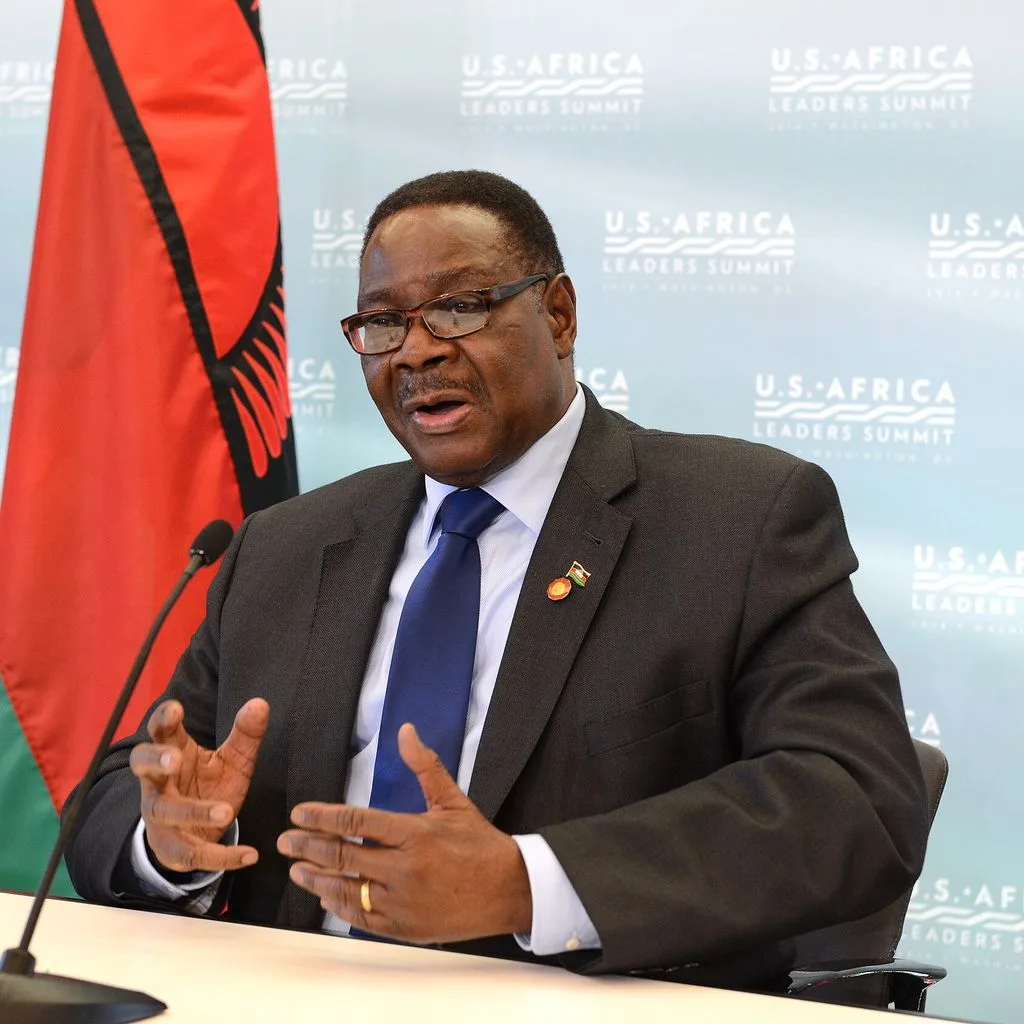 His Excellency Arthur Peter Mutharika, President of the Republic of Malawi