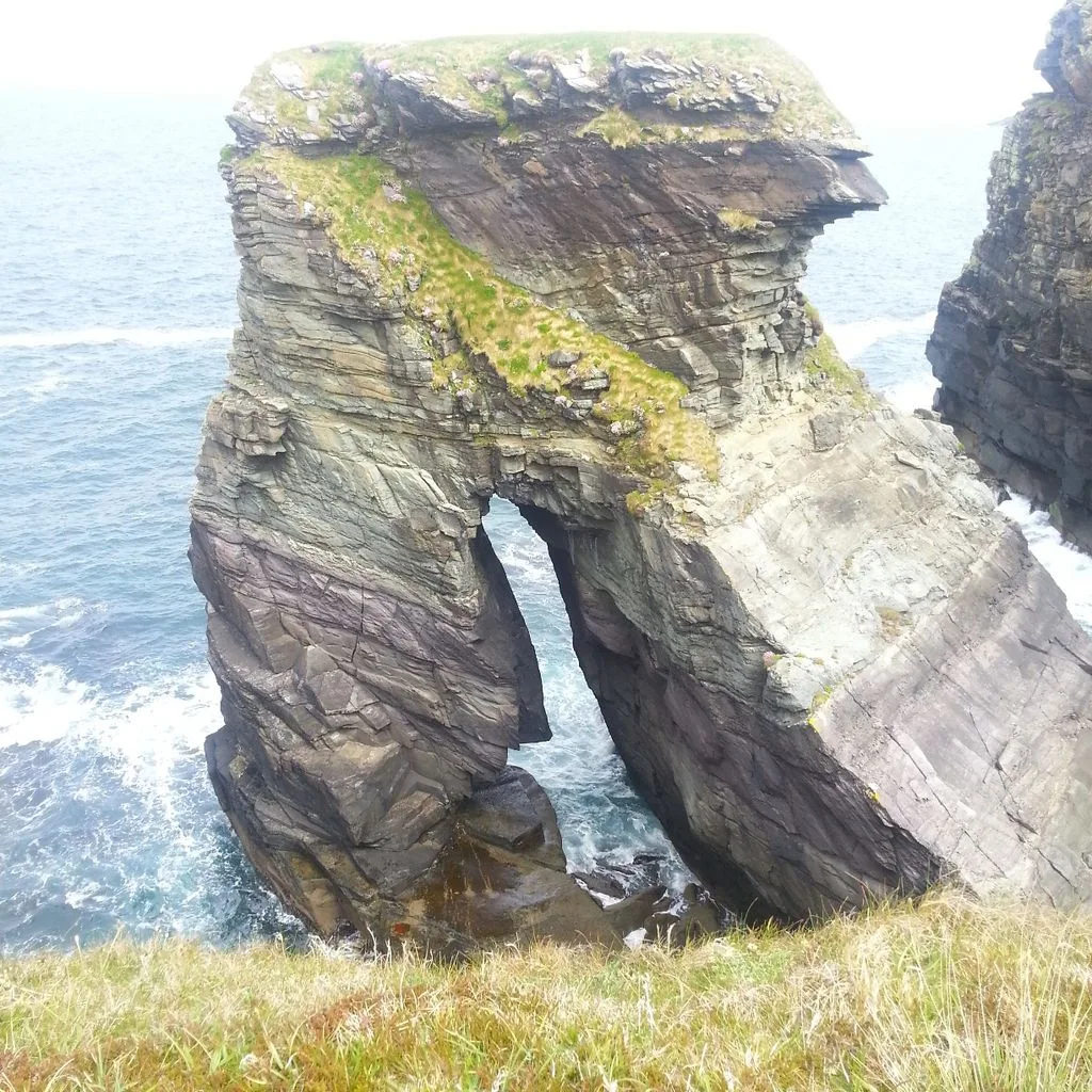 Sea Stack north coast of Valentia Island, Kerry, Ireland