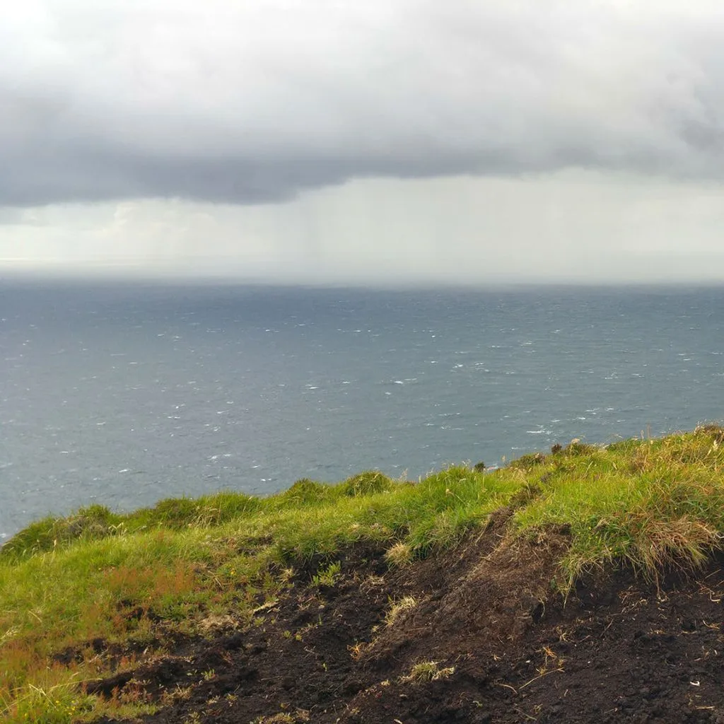 Rain approaching Valentia Island, County Kerry - geograph.org.uk - 5654108