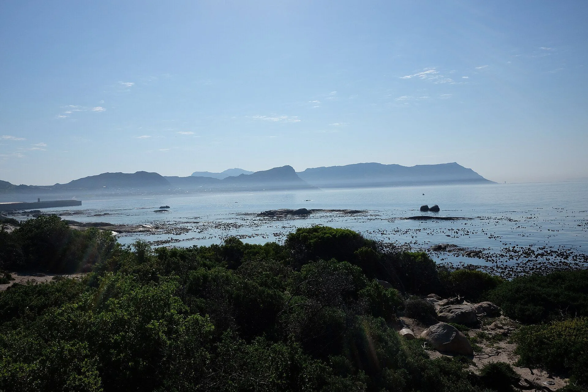 False Bay, seen from Boulders Beach