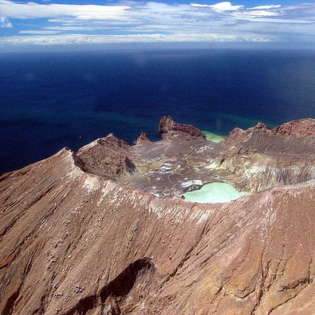 Whakaari - White Island Volcano in New Zealand 20061112 B