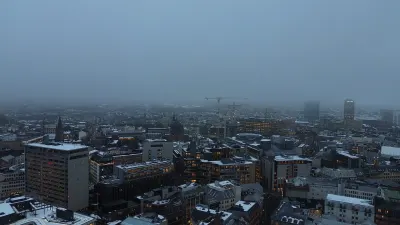 Oslo Skyline, drone