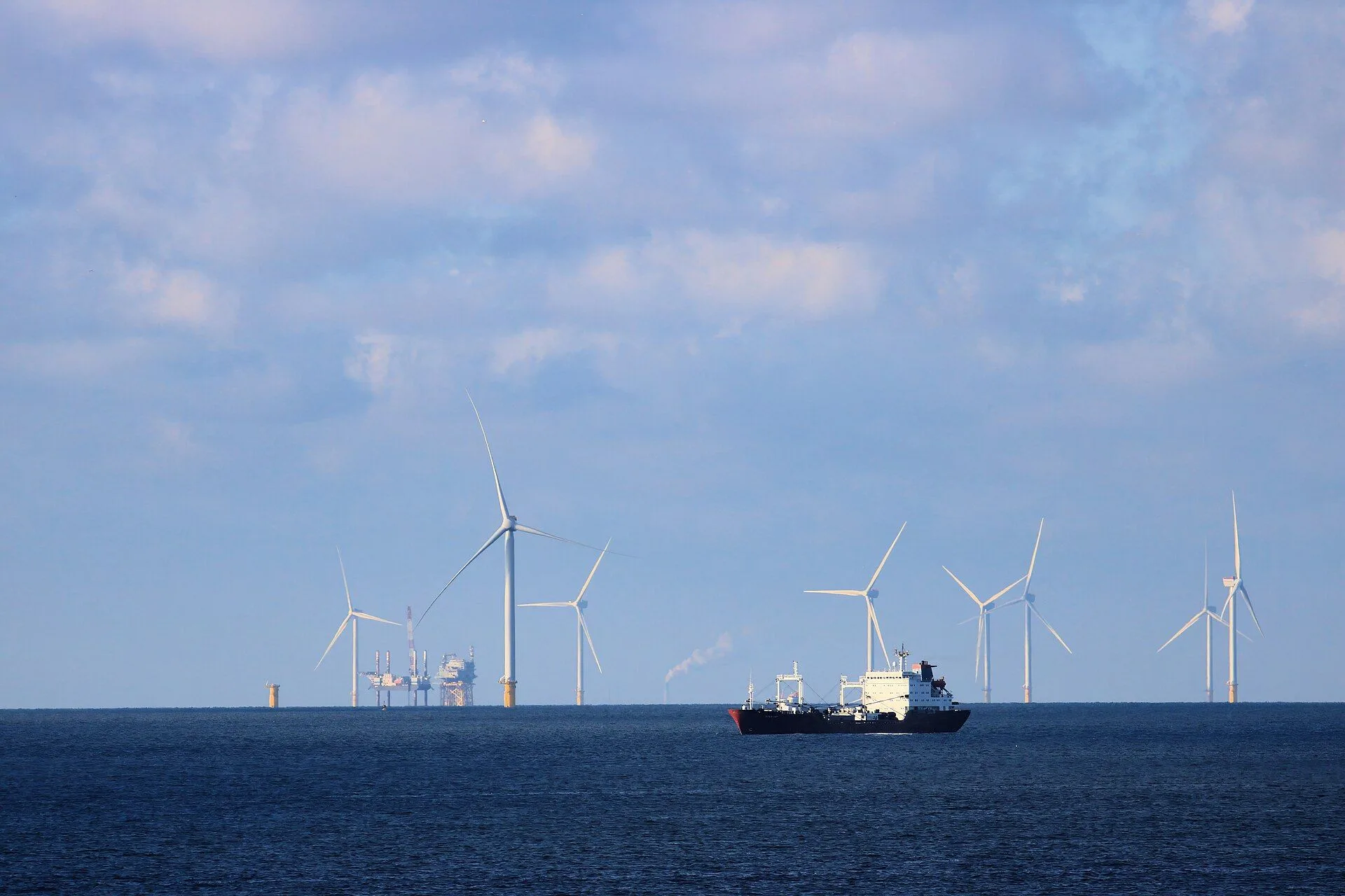 Oil Tanker in North Sea 3928