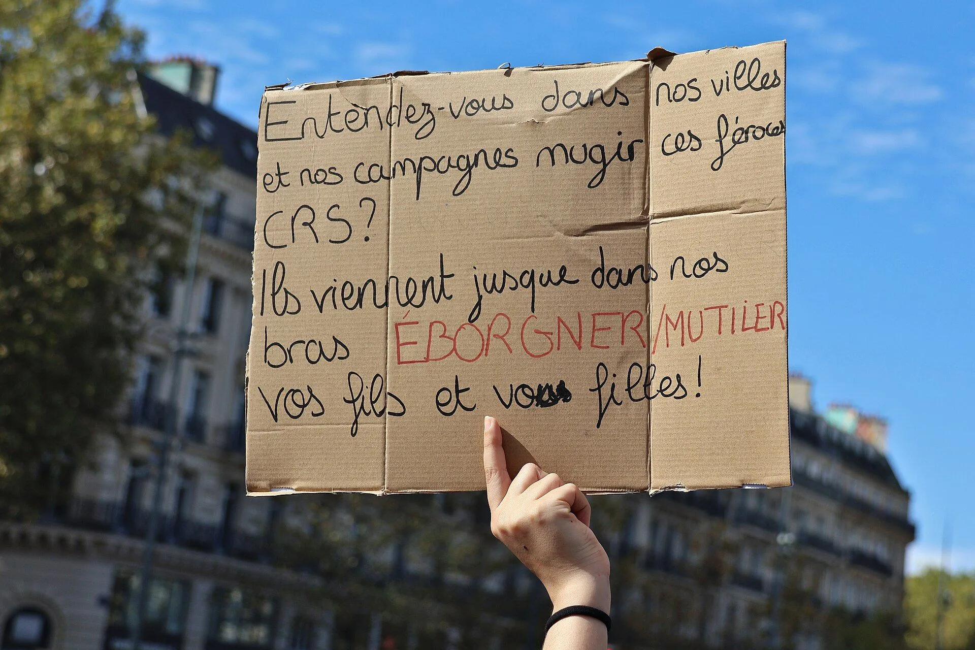Manifestation lycéenne du 6 octobre 2026 à Paris
