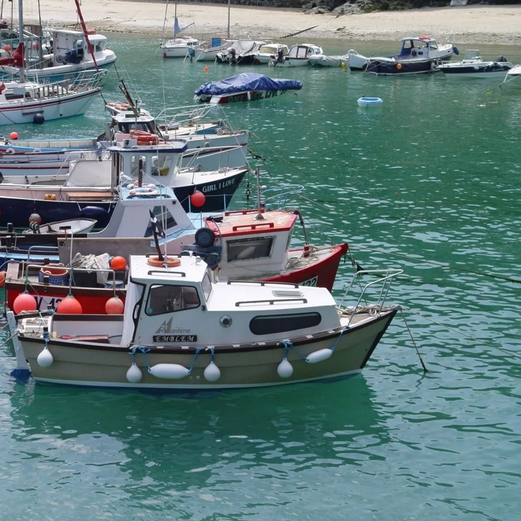 Boats in the harbour at Newquay Cornwall - geograph.org.uk - 4066698