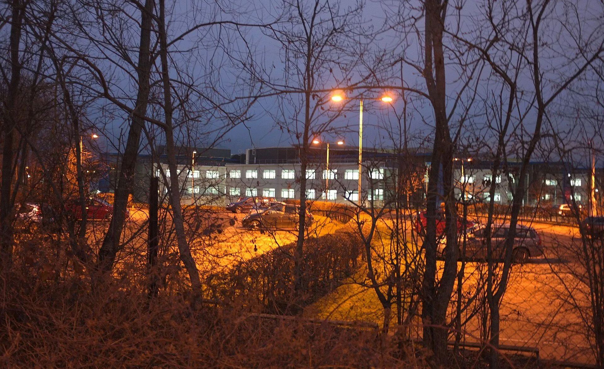 Met Office by night - geograph.org.uk - 5292132