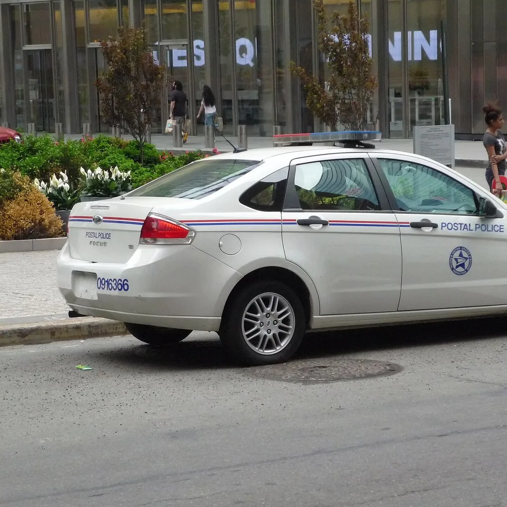 United States Postal Inspection Service Ford Focus