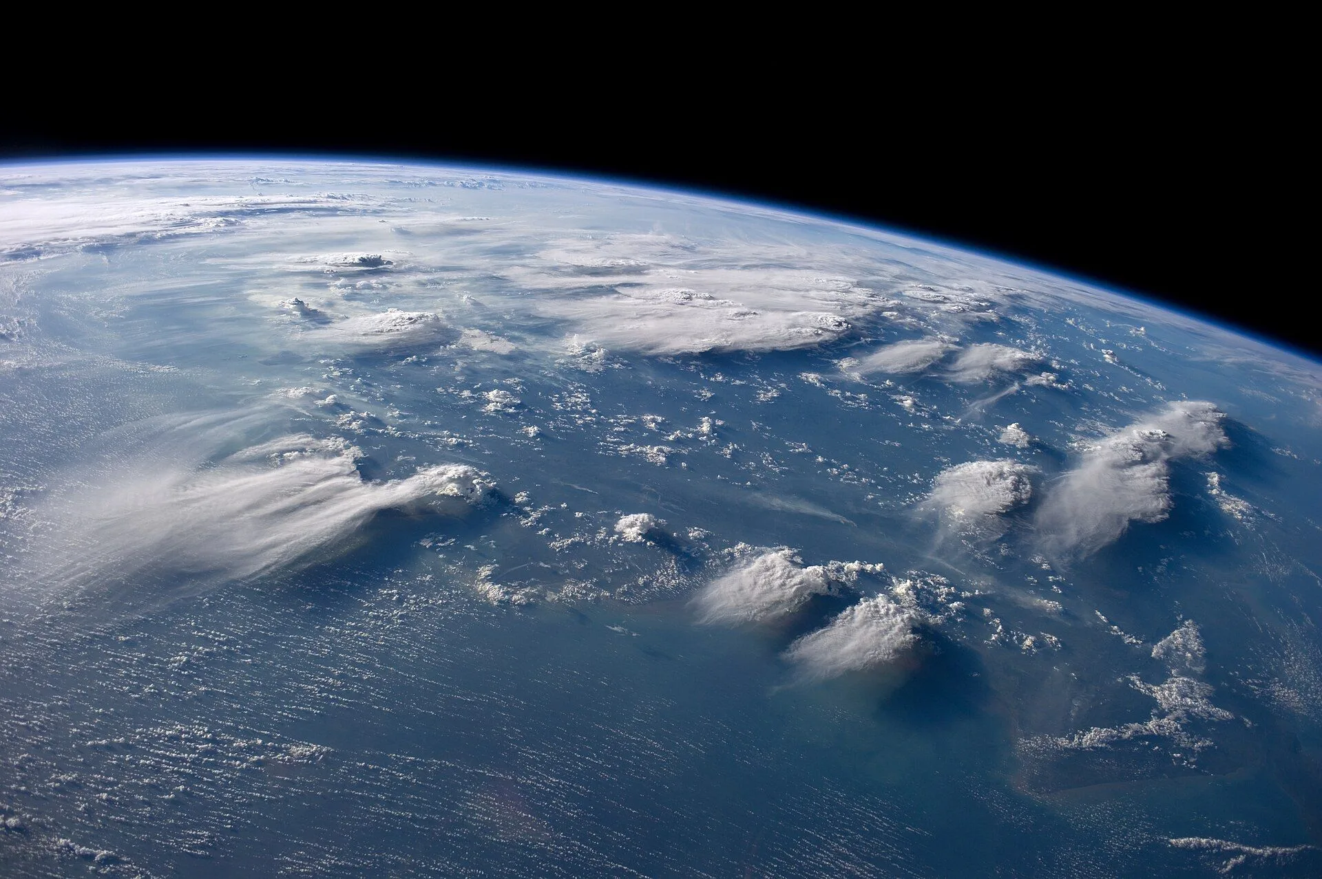 ISS-40 Thunderheads near Borneo