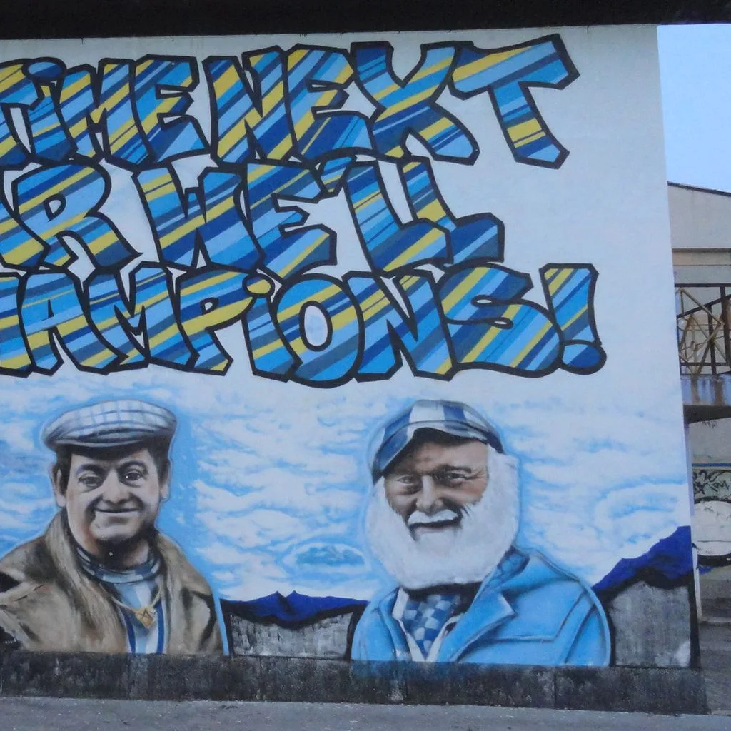 Only Fools And Horses Graffiti in Rijeka