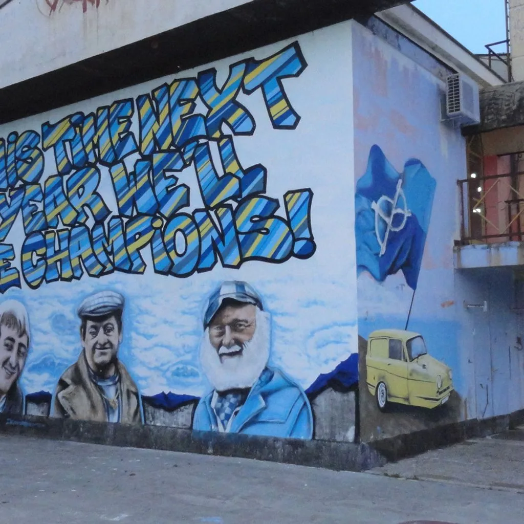 Only Fools And Horses Graffiti in Rijeka