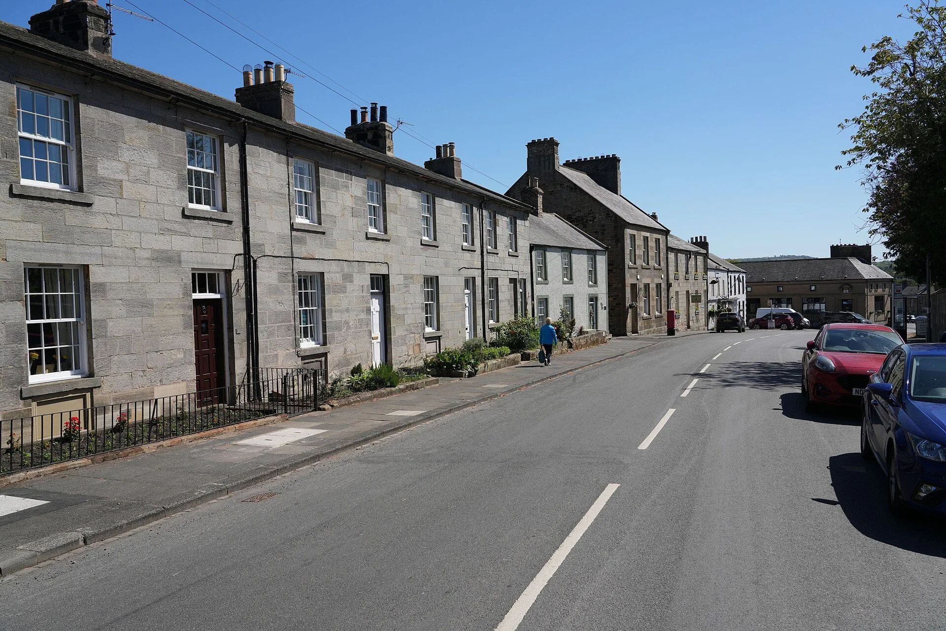 The village of Belford - geograph.org.uk - 8048993