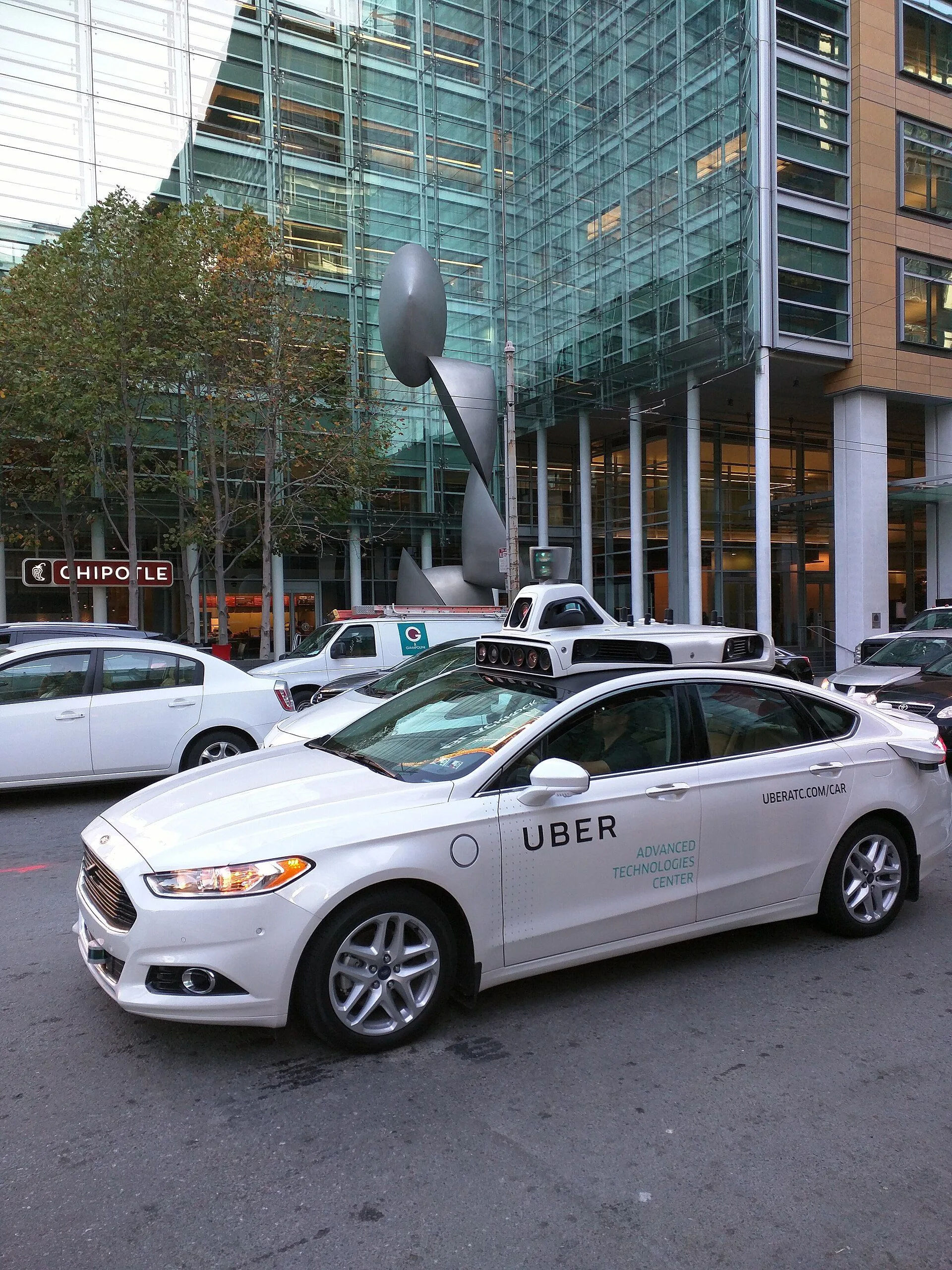 Uber self driving car