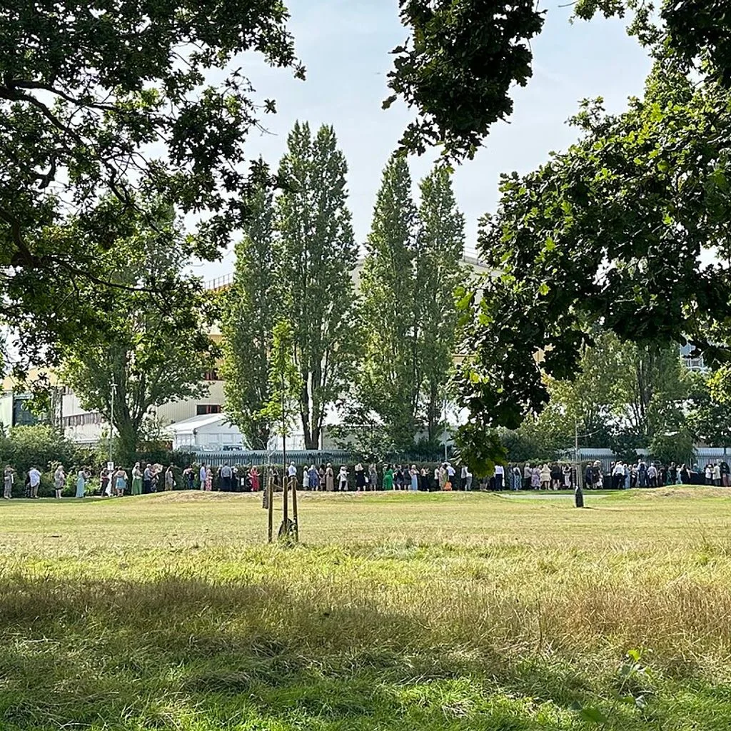 Queue for Strictly Come Dancing preview