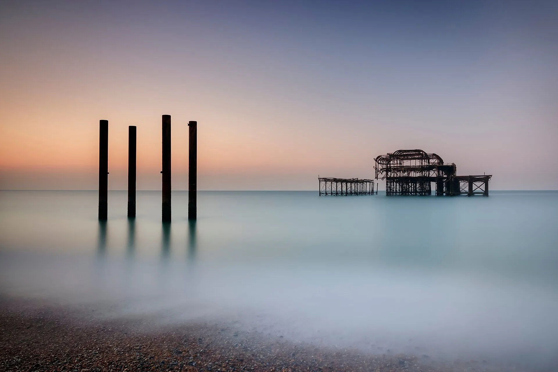 Sunrise at West Pier