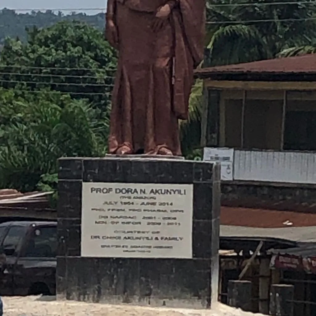 DoraAkunyili Monument at Ezinano Agulu