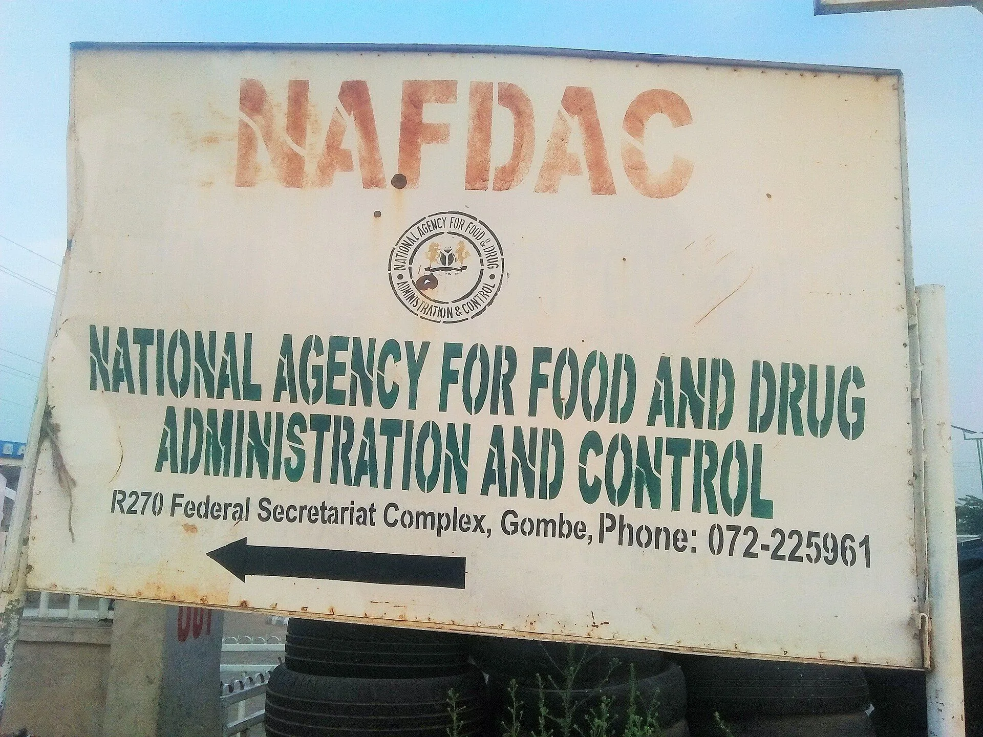 NAFDAC GOMBE STATE