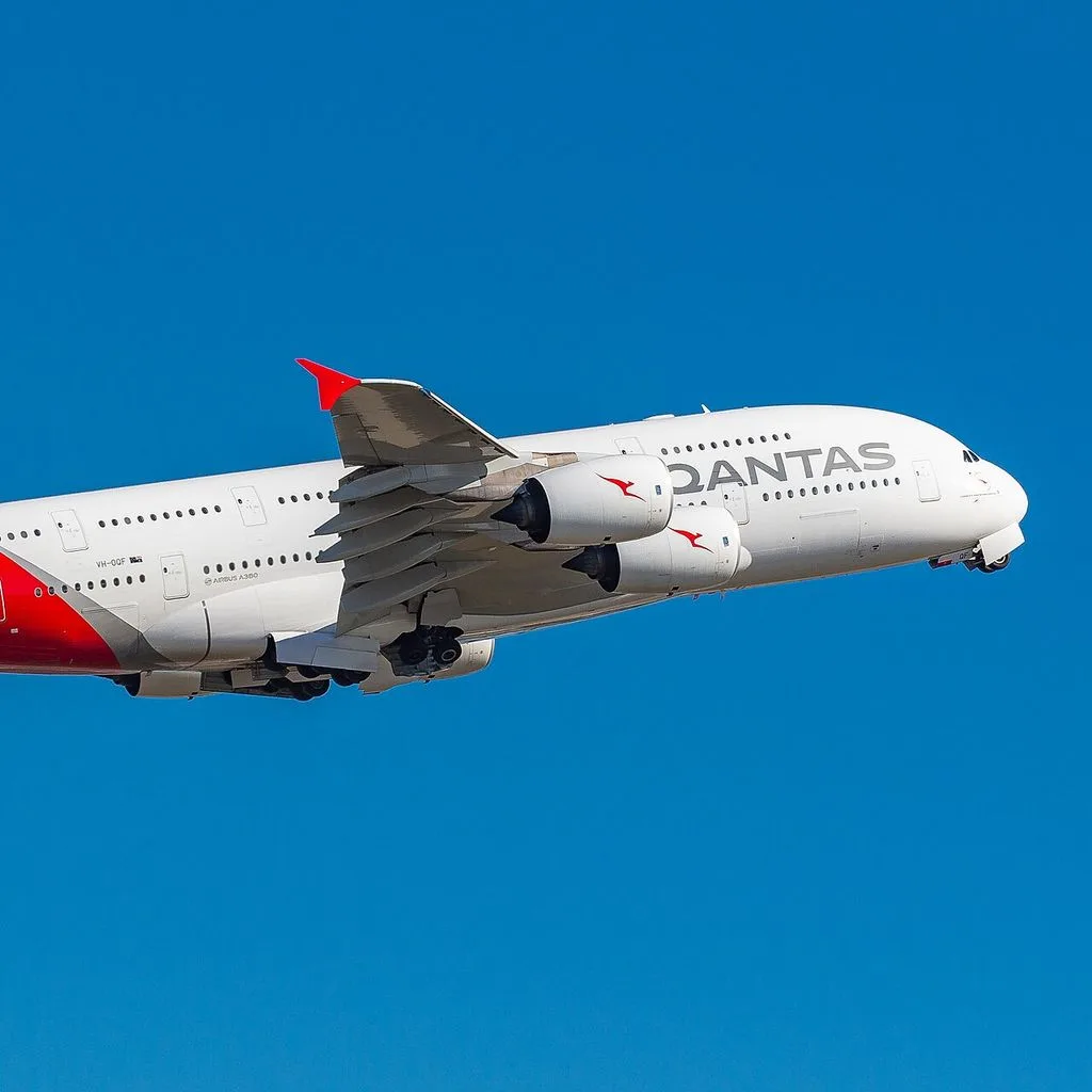 QANTAS A380 VH-OQF 4974
