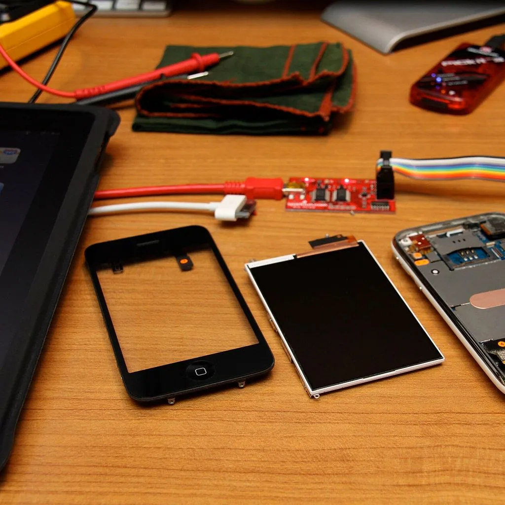IPhone disassembled