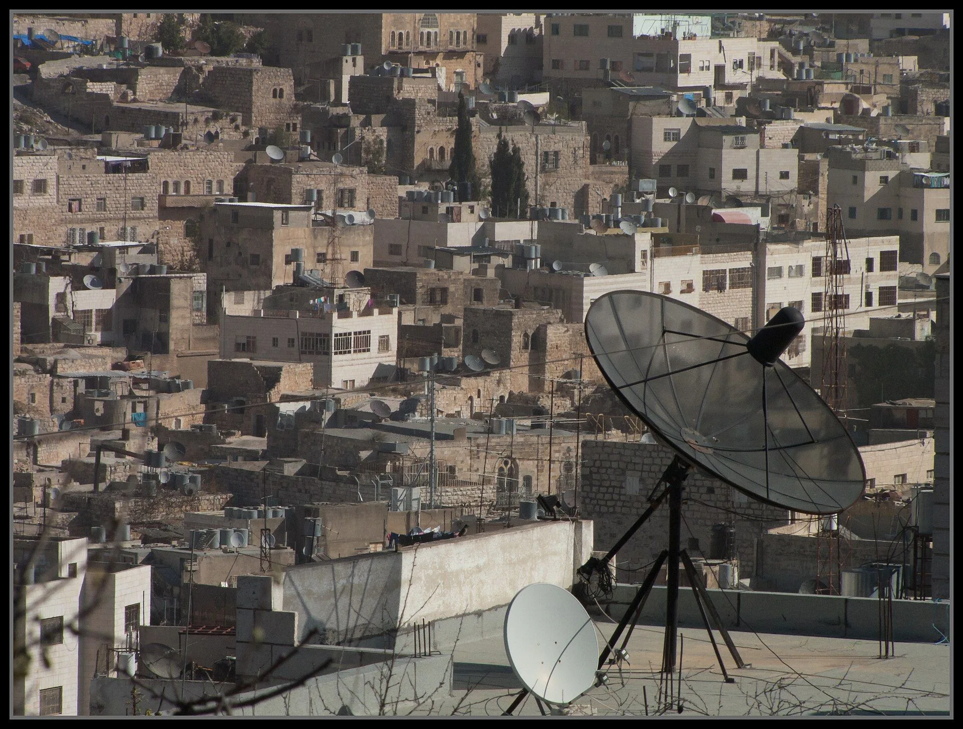 Flavio~, View of the Old City of Hebron from the roof